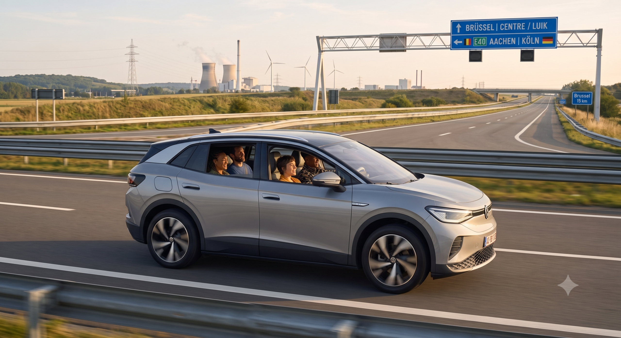 Gemeinsame Autofahrt von Köln nach Brüssel
